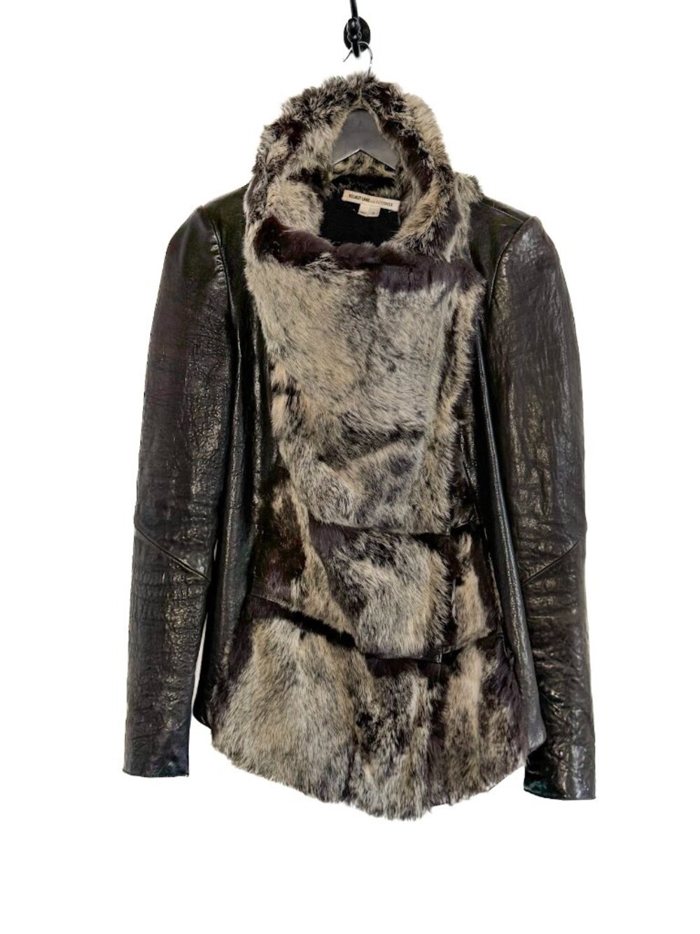 Helmut Lang X Intermix Flux Fur Leather Combo Jacket